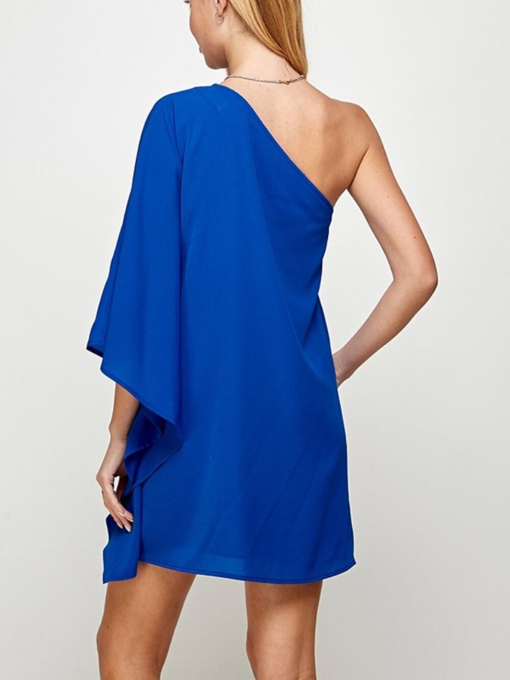 One Shoulder Mini Dress - Picture 7 of 7